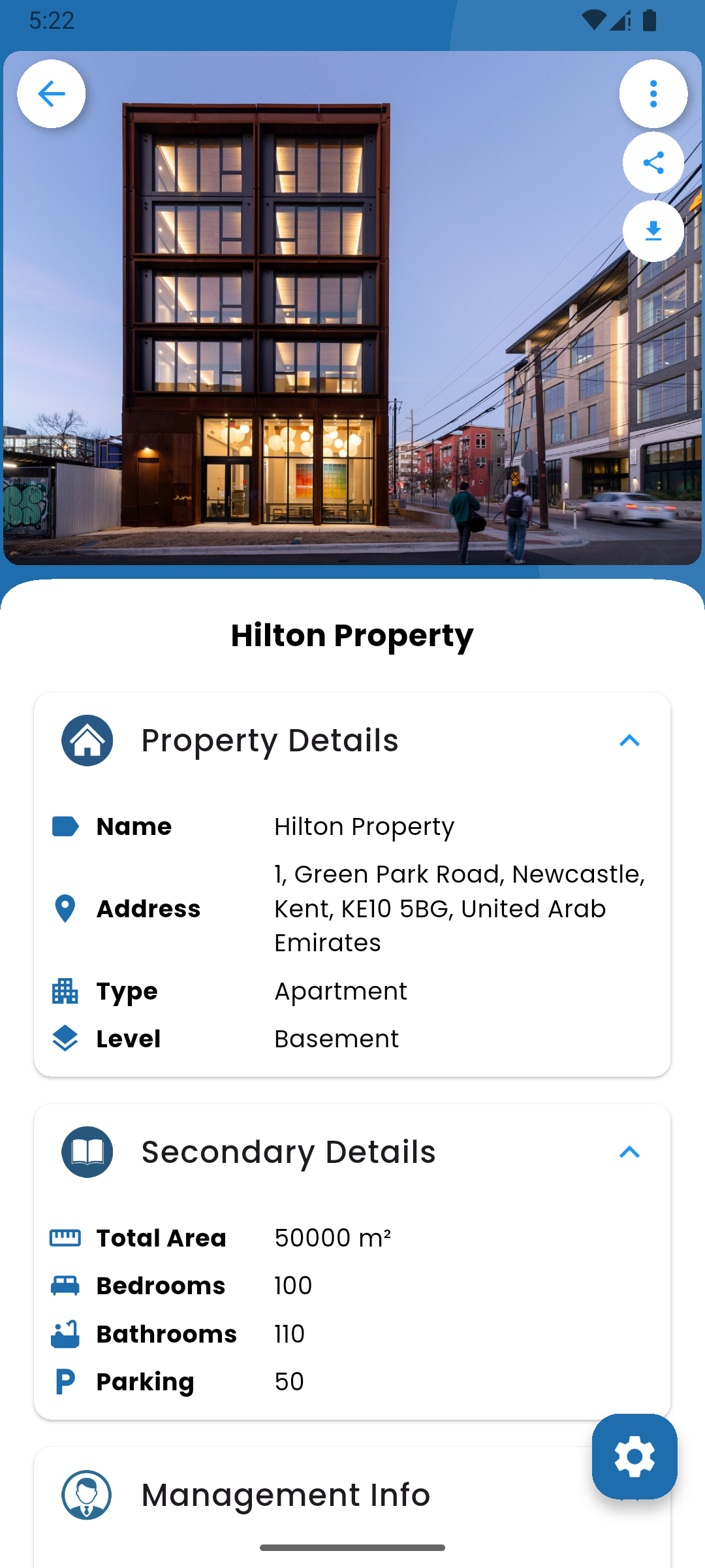 Full Property Info
